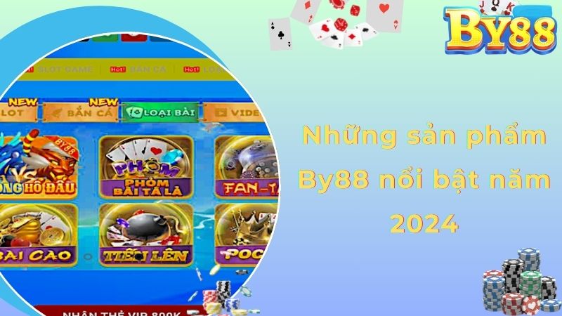 Những sản phẩm By88 nổi bật năm 2024