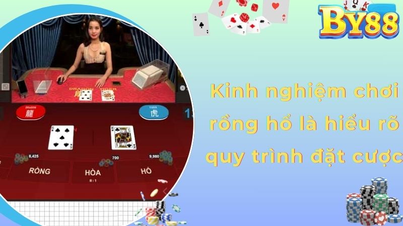 Kinh nghiệm chơi rồng hổ là hiểu rõ quy trình đặt cược