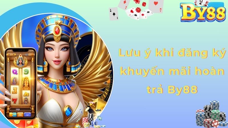 Lưu ý khi đăng ký khuyến mãi hoàn trả By88